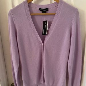 Lavender cashmere sweater